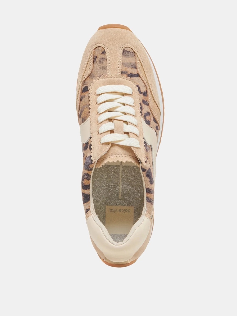Dolce Vita Leopard suede b nted sneakers NWT - Picture 11 of 15
